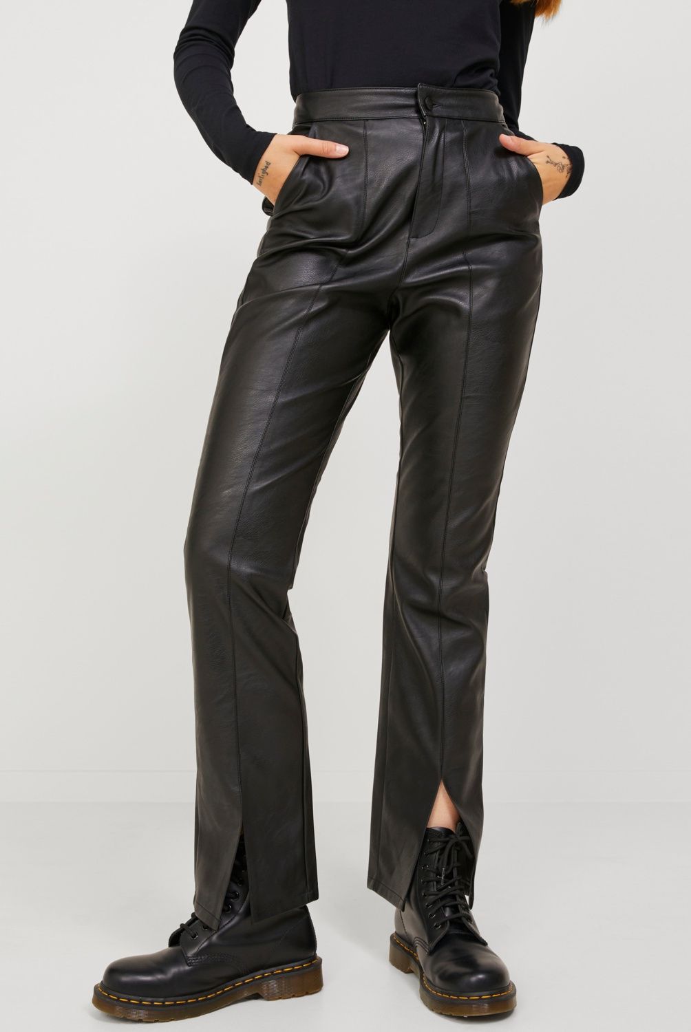 JJXX - Pantalón Pu Mujer JJXX