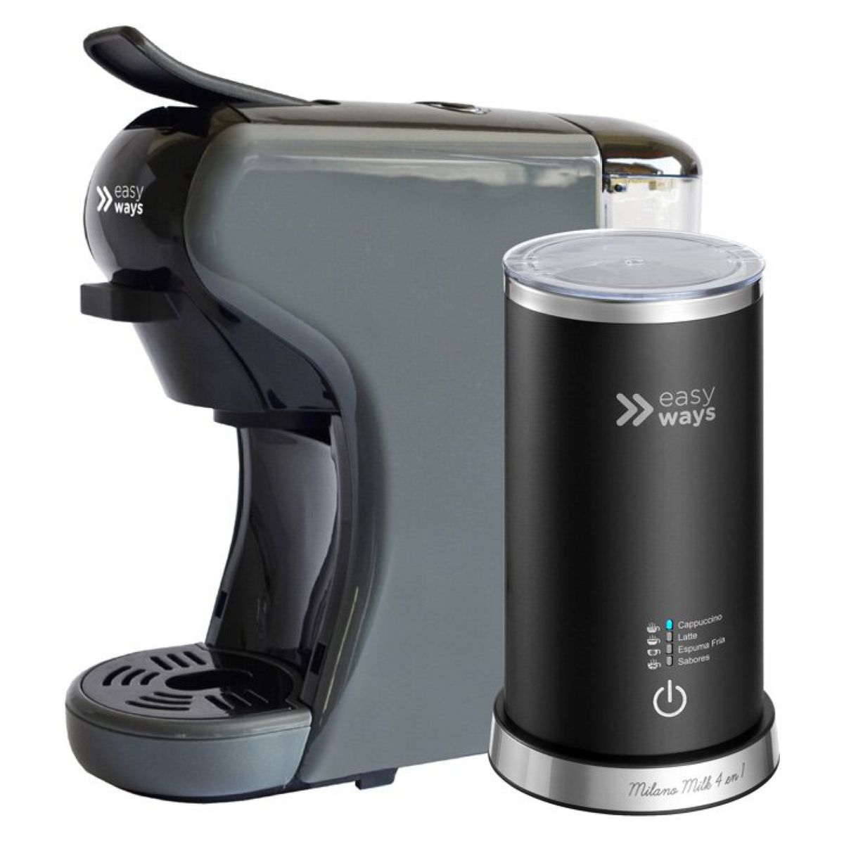 EASYWAYS - Cafetera Milano Coffee  Espumador Leche EasyWays