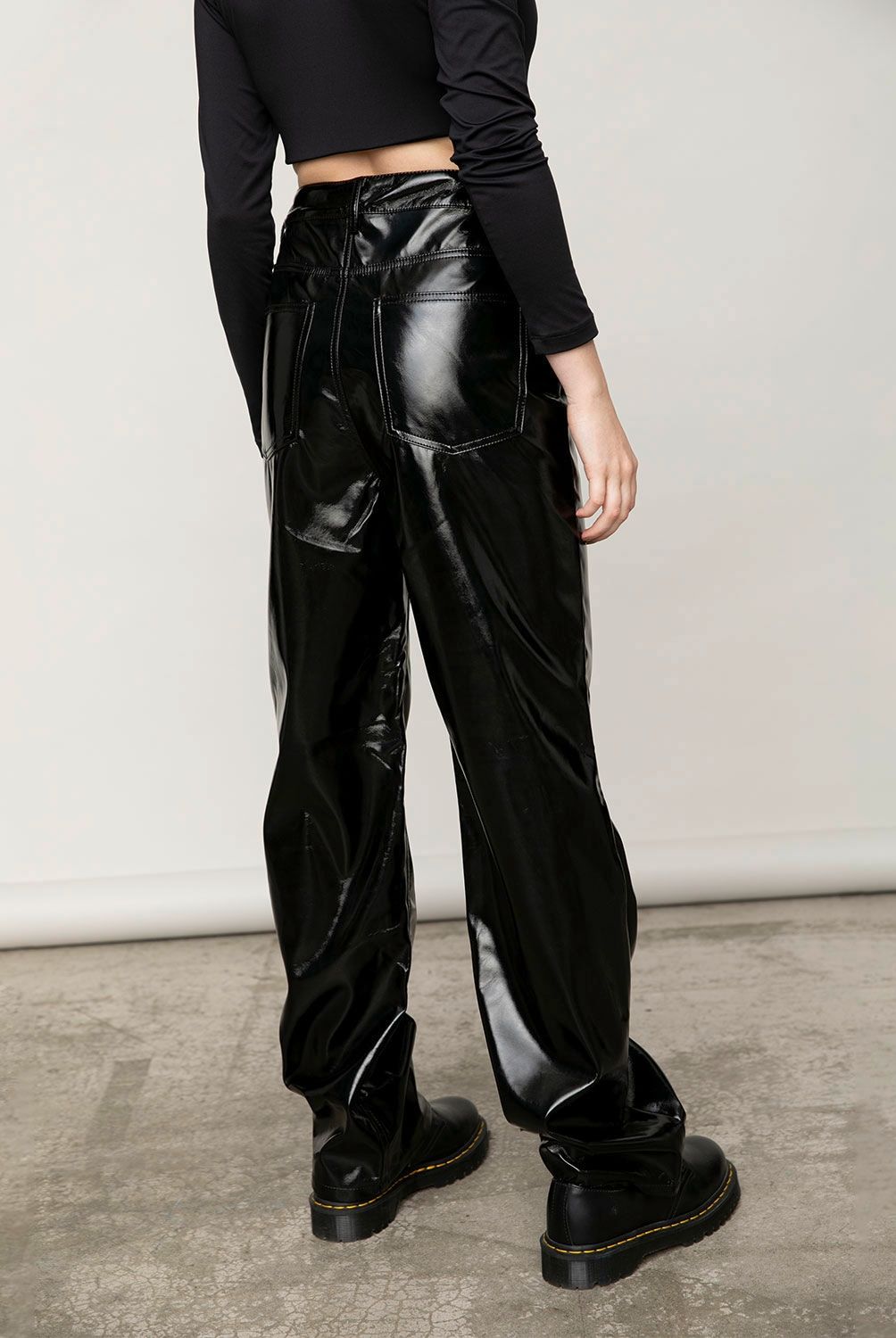JJXX - Pantalon Cargo Recto Tiro Alto Mujer JJXX