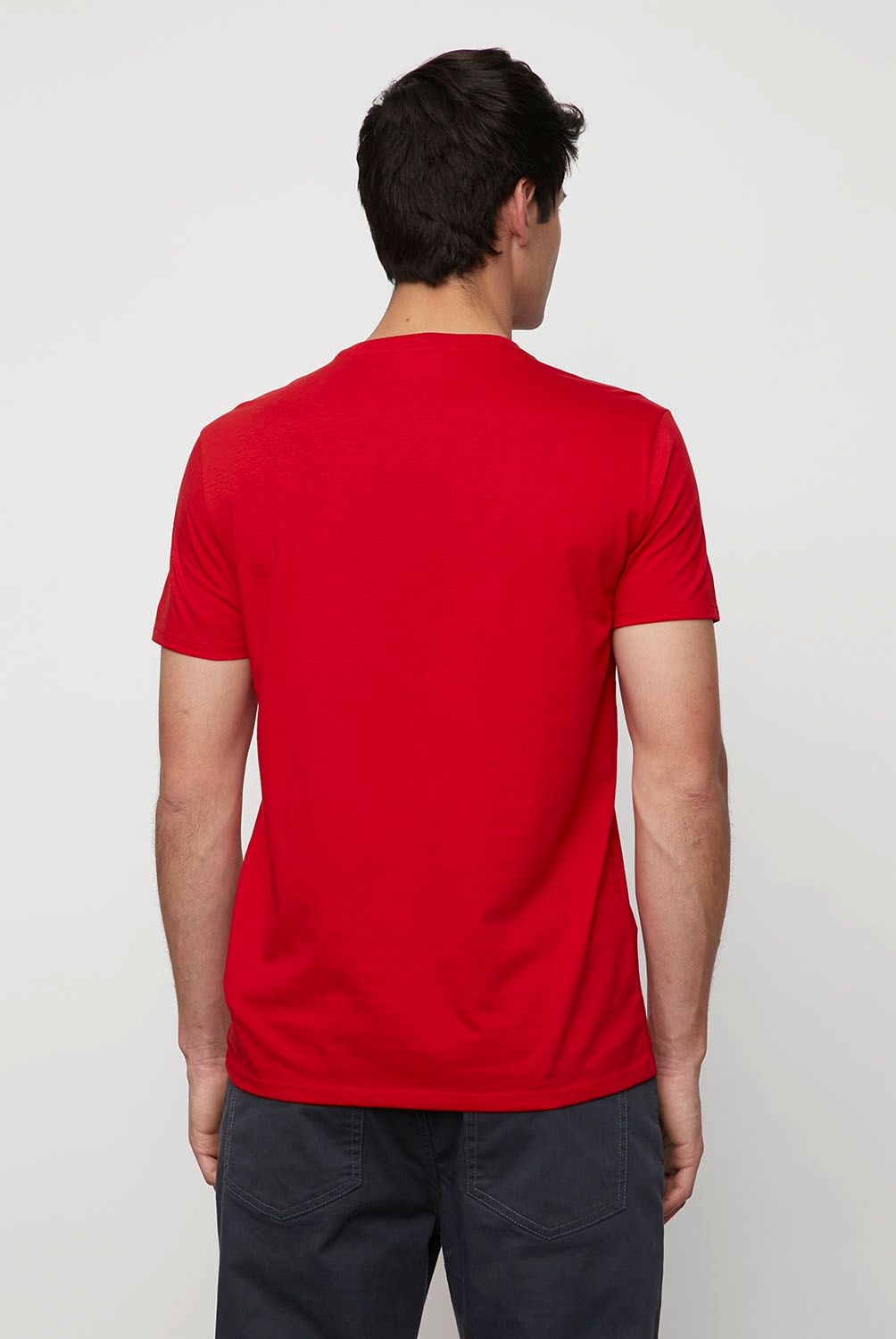 LACOSTE - Lacoste Polera Manga Corta Algodón Hombre