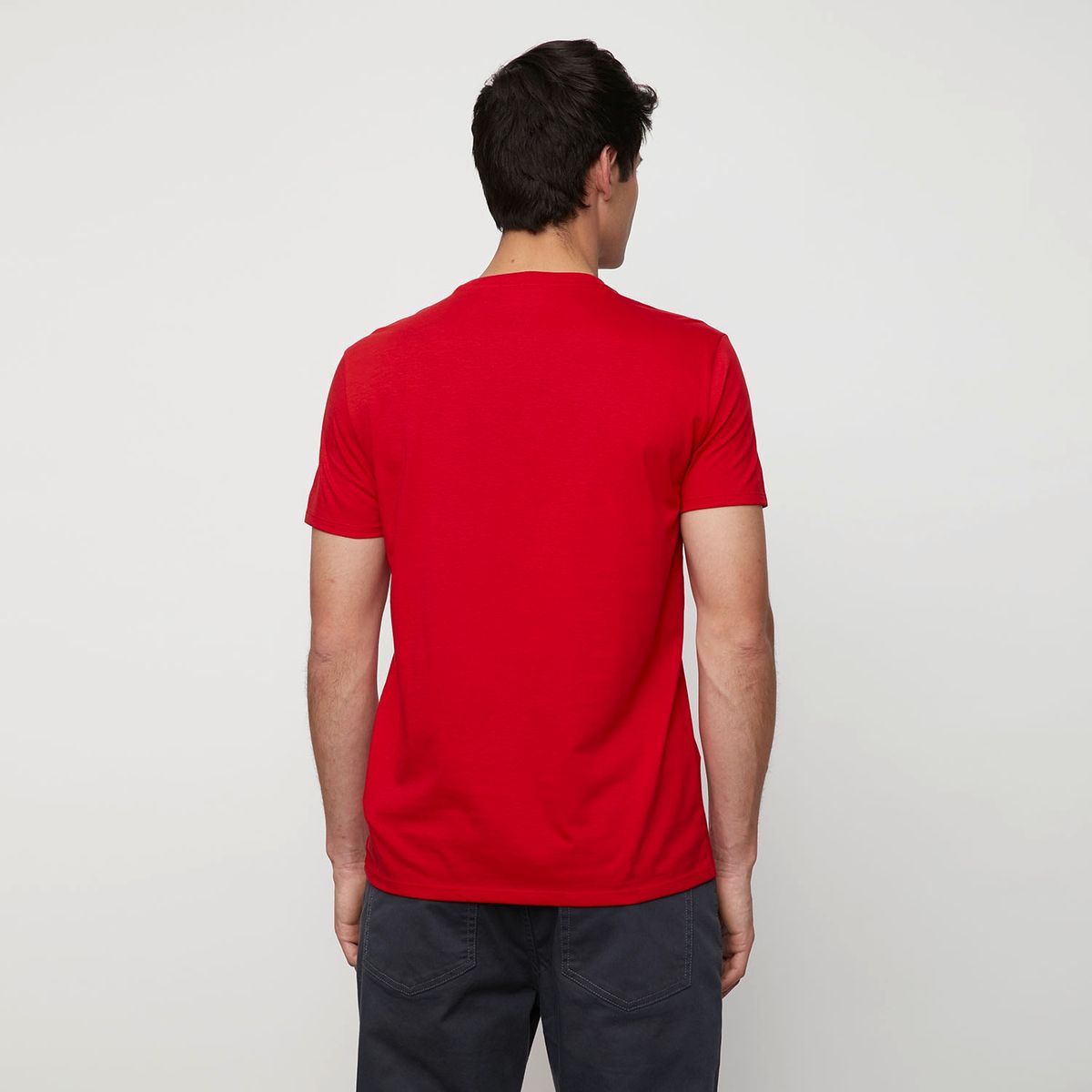 LACOSTE - Lacoste Polera Manga Corta Algodón Hombre