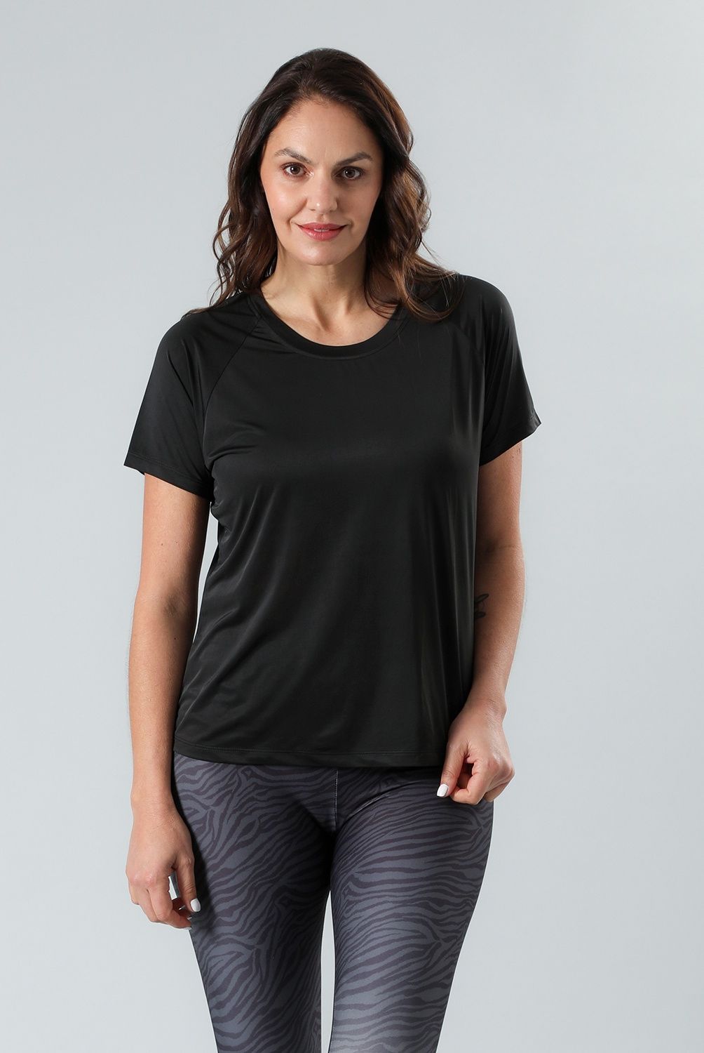 FLORES - Polera De Pijama Mujer Manga Corta Flores