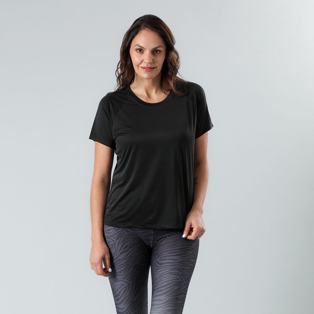 FLORES - Polera De Pijama Mujer Manga Corta Flores