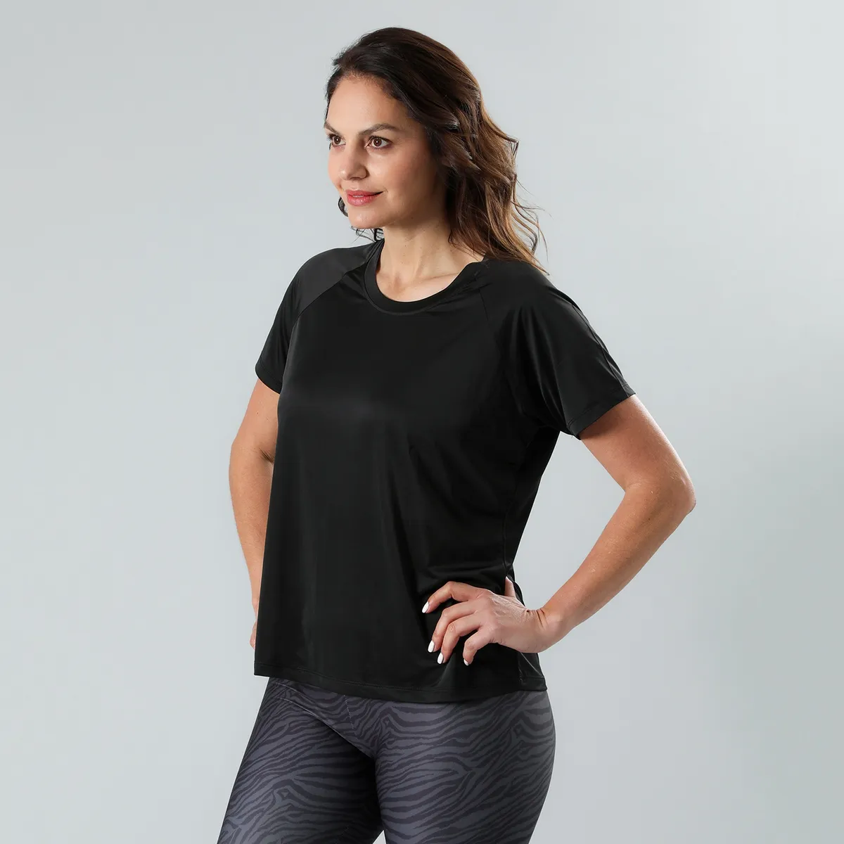 FLORES - Polera De Pijama Mujer Manga Corta Flores