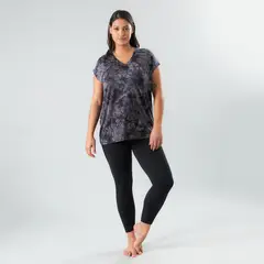 FLORES - Polera Oversize Manga Corta Mujer