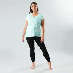 FLORES - Polera Oversize Manga Corta Mujer
