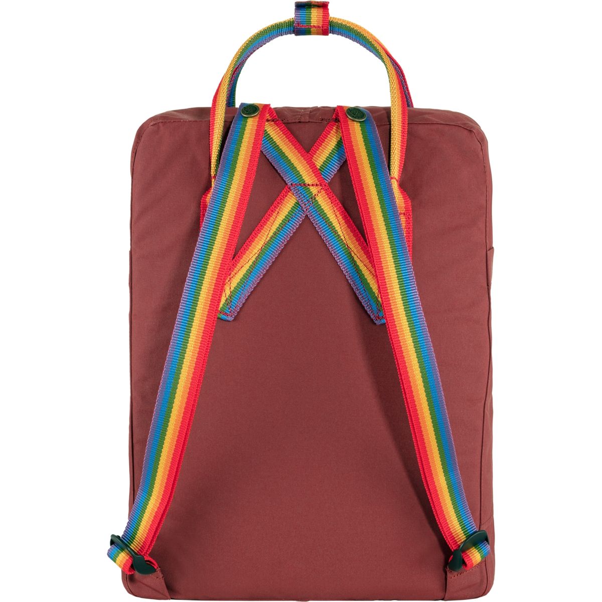 FJALLRAVEN - Mochila Kanken Classic Rainbow Ox Red Unisex Fjallraven