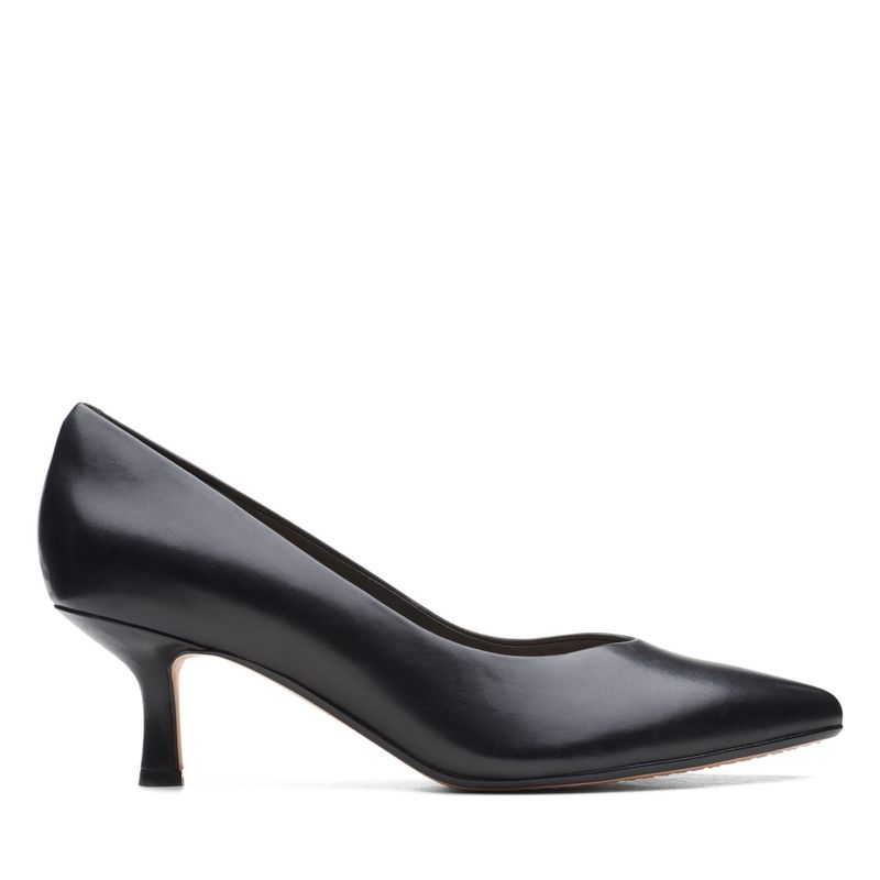 CLARKS - Zapato Formal Mujer Cuero Negro Clarks