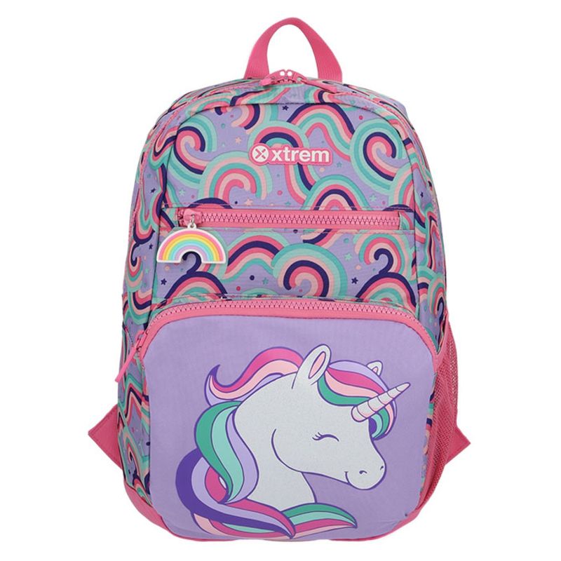 XTREM - Mochila Bolt Lila Unicornio Xtrem