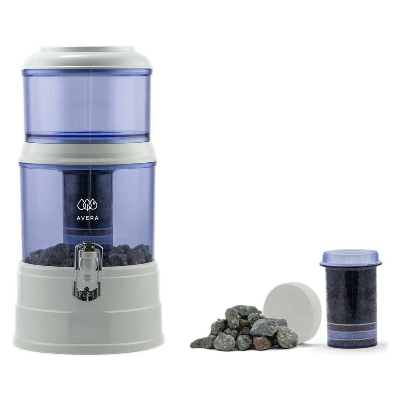 AVERA - Kit Purificador De Agua Y Filtro De Recambio Avera