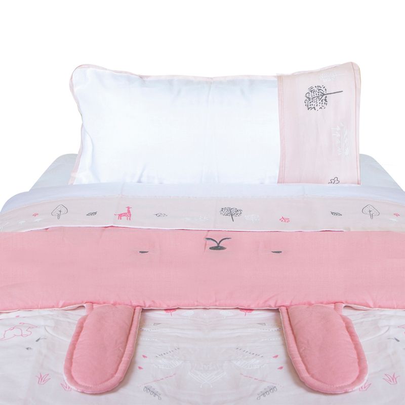 INFANTI - Set Cuna Colecho Rosado Infanti