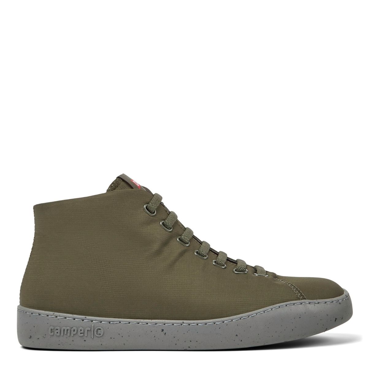CAMPER - Botines Hombre Peu Touring Verde Cuero Camper