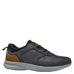 16 HRS - Zapatilla Urbana Hombre Cuero Azul