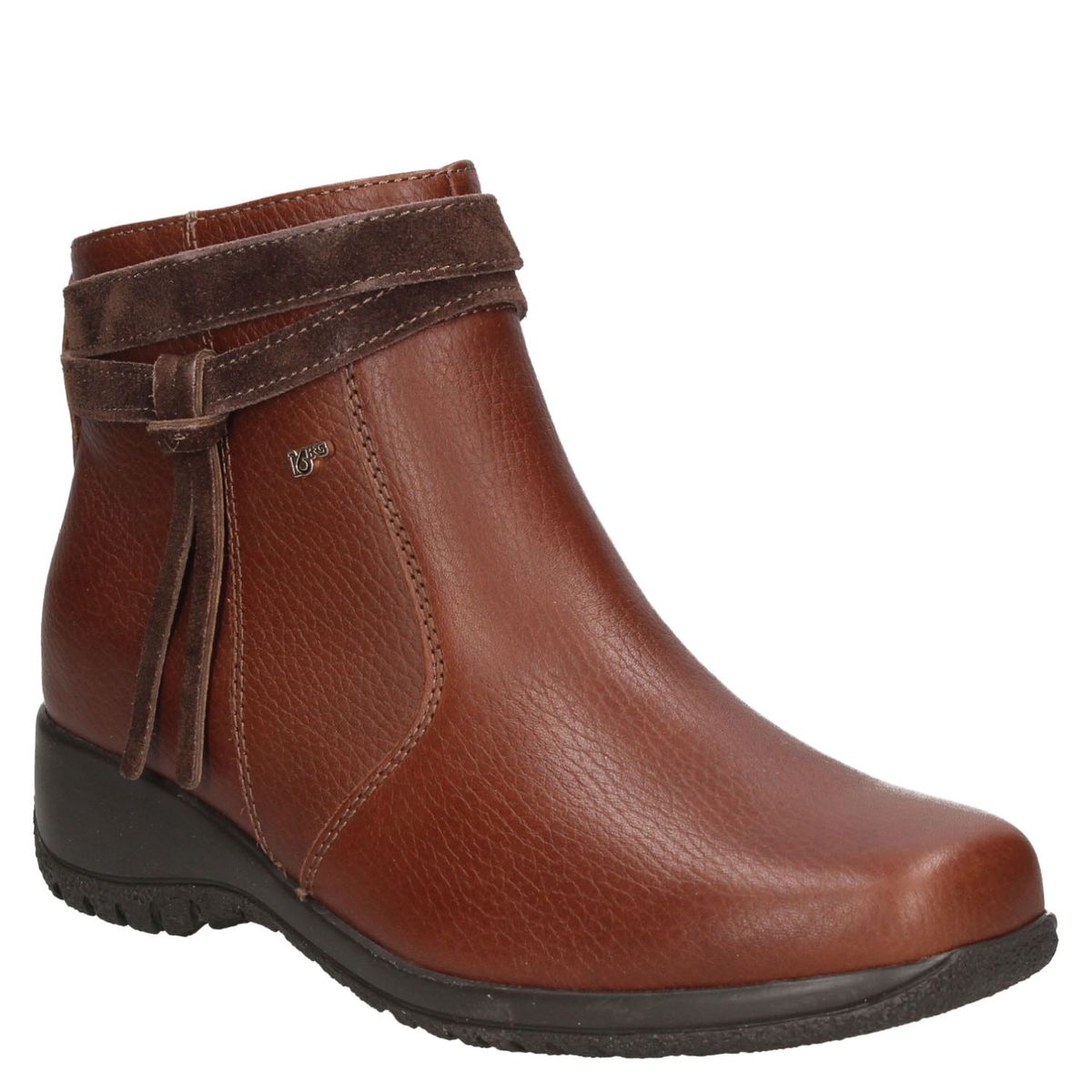 16 HRS - Botín Mujer Cuero Café 16 Hrs