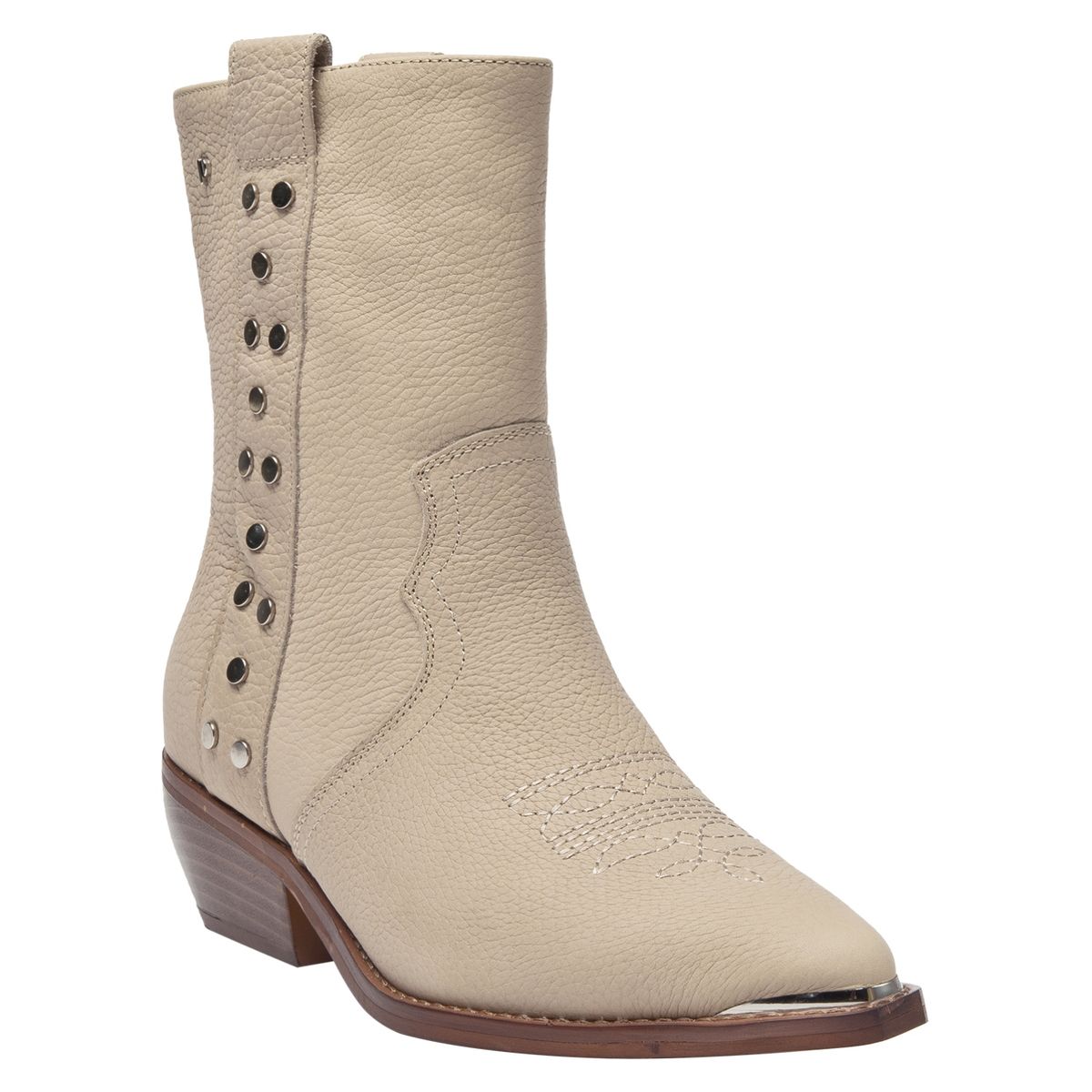 POLLINI - Botín Mujer Cuero Baige Pollini