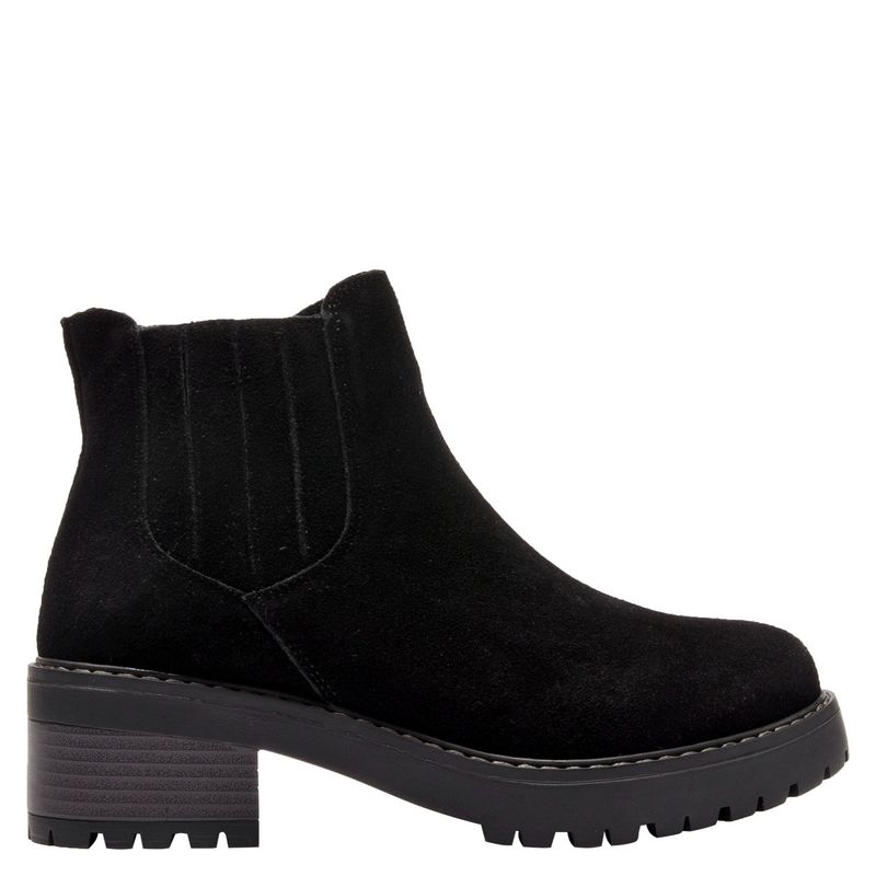 BRUNO ROSSI - Brossi Botin Mujer Cuero Negro