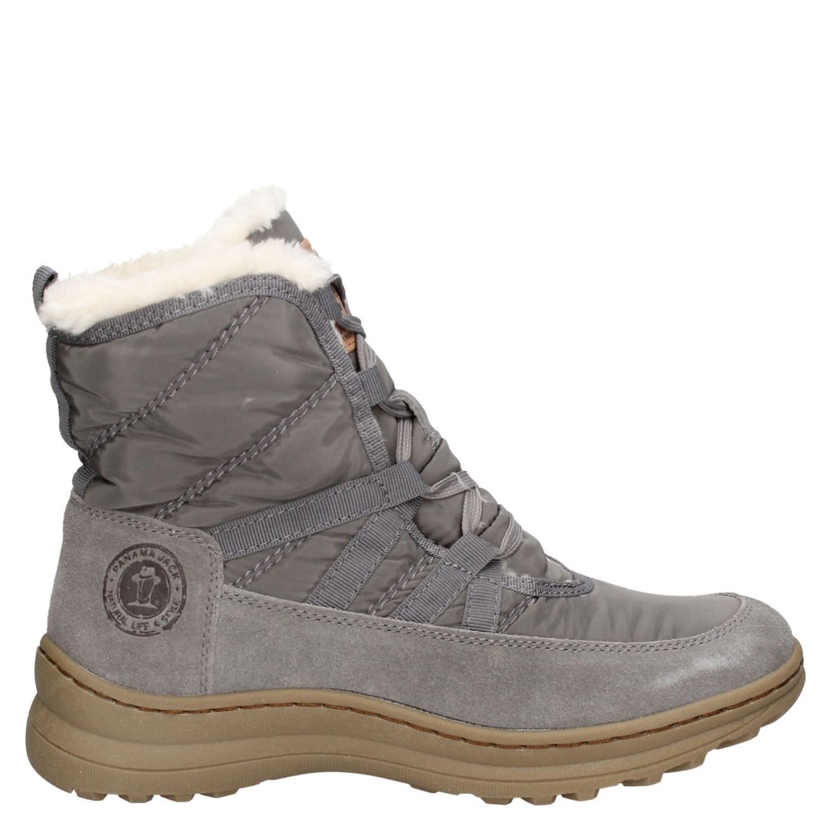 PANAMA JACK - Botín Mujer Gris Panama Jack