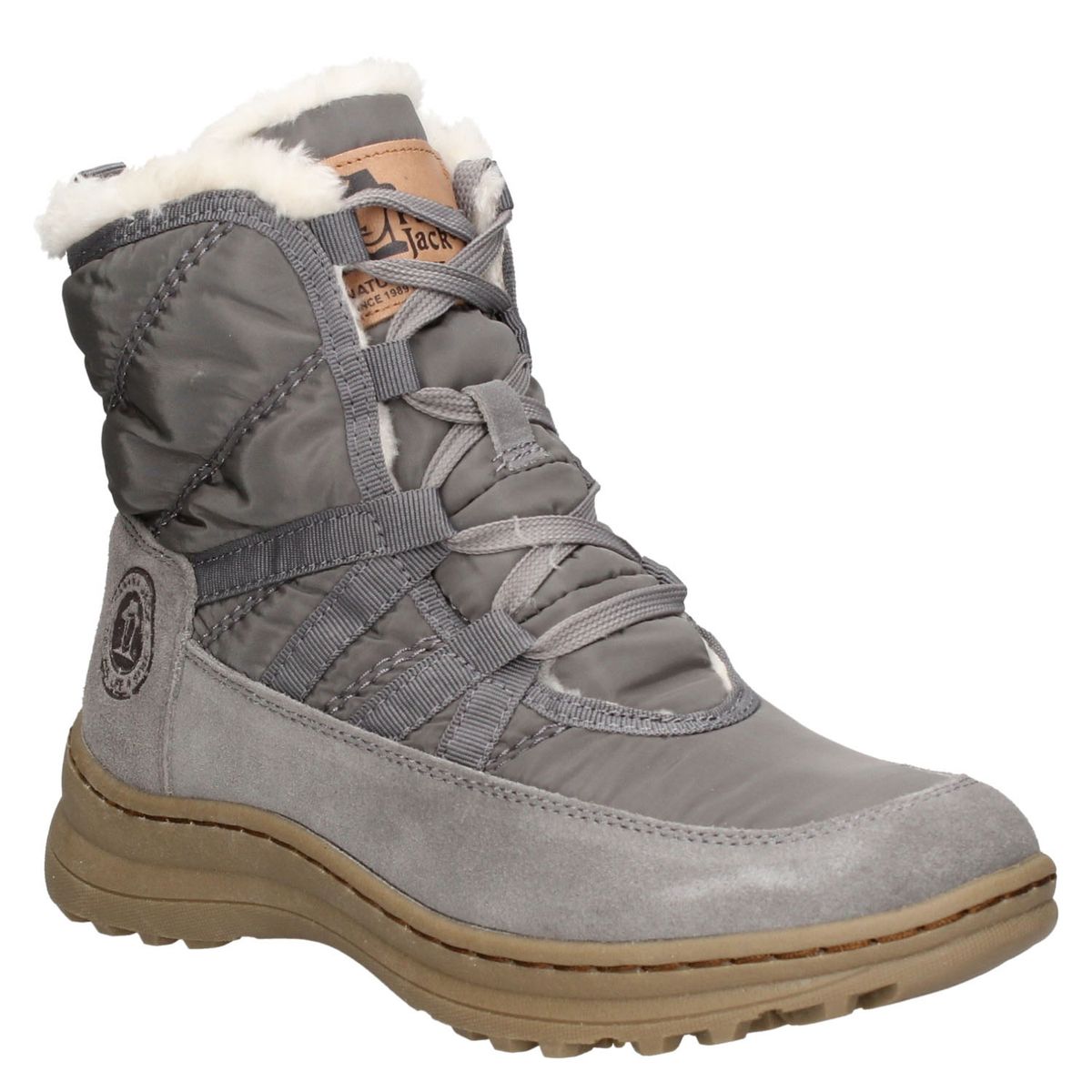 PANAMA JACK - Botín Mujer Gris Panama Jack