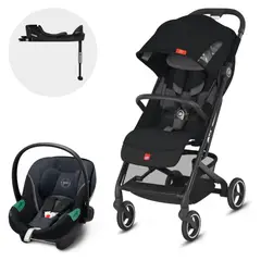 GB - Coche Travel System Qbit Ac Black Aton S2