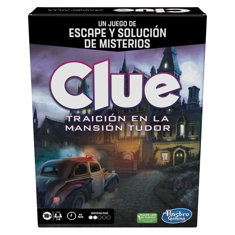 HASBRO - Juego de Mesa Clue Escape