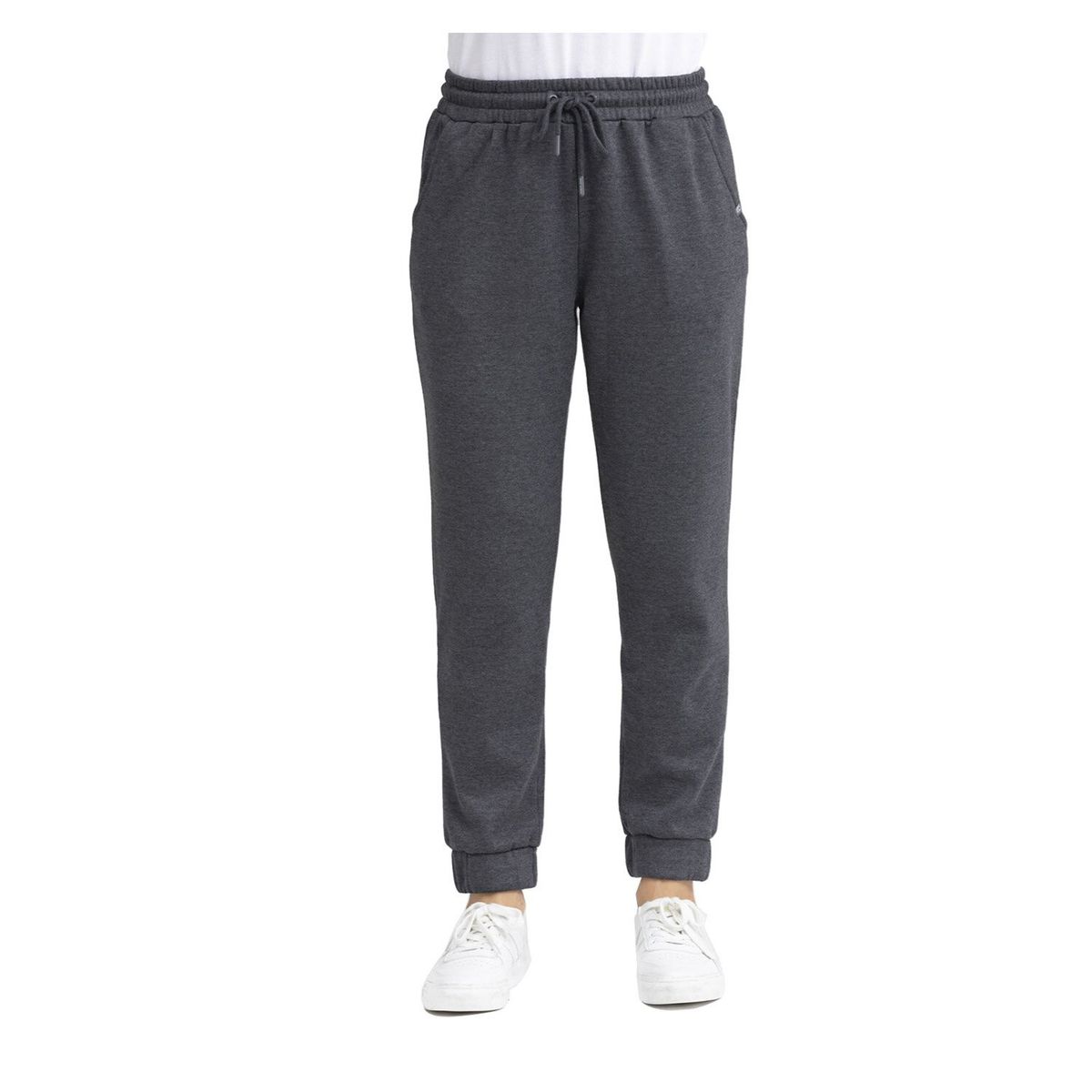 FASHION'S PARK - Pantalon Mujer Buzo Jogger Gris