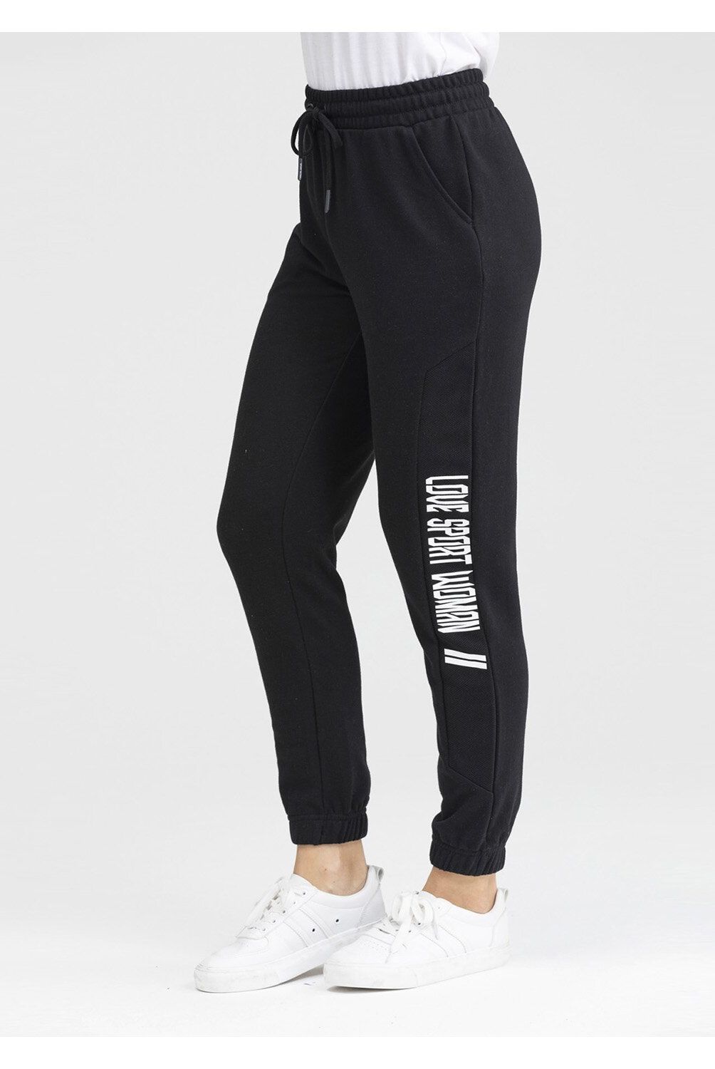 FASHION'S PARK - Pantalon Buzo Mujer D Fsp Jogger Tape Costado