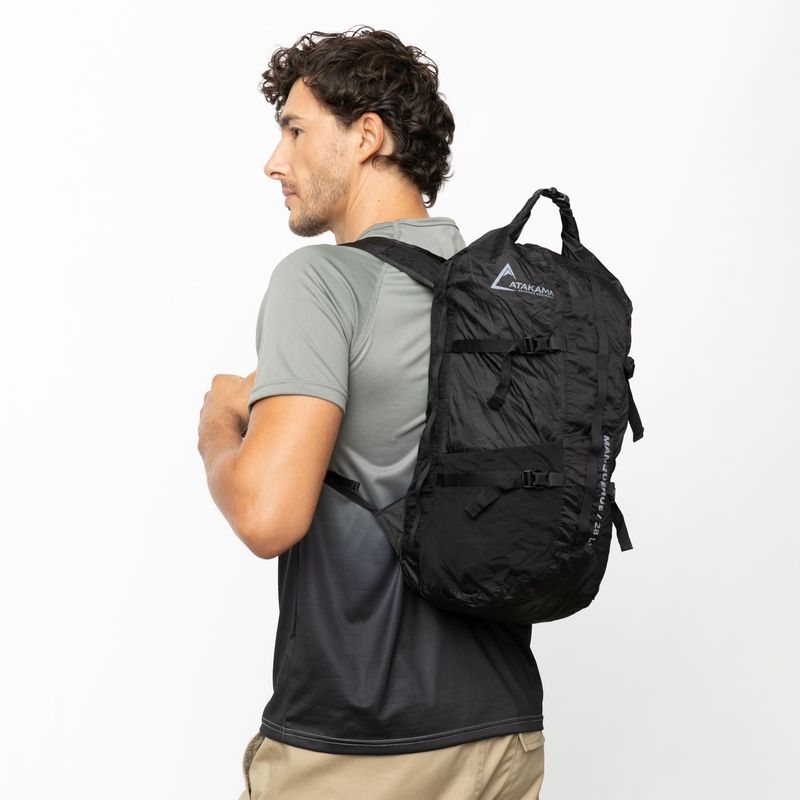 ATAKAMA OUTDOOR - Atakama Outdoor Mochila Plegable Seca Manquehue 28 Lt Negra