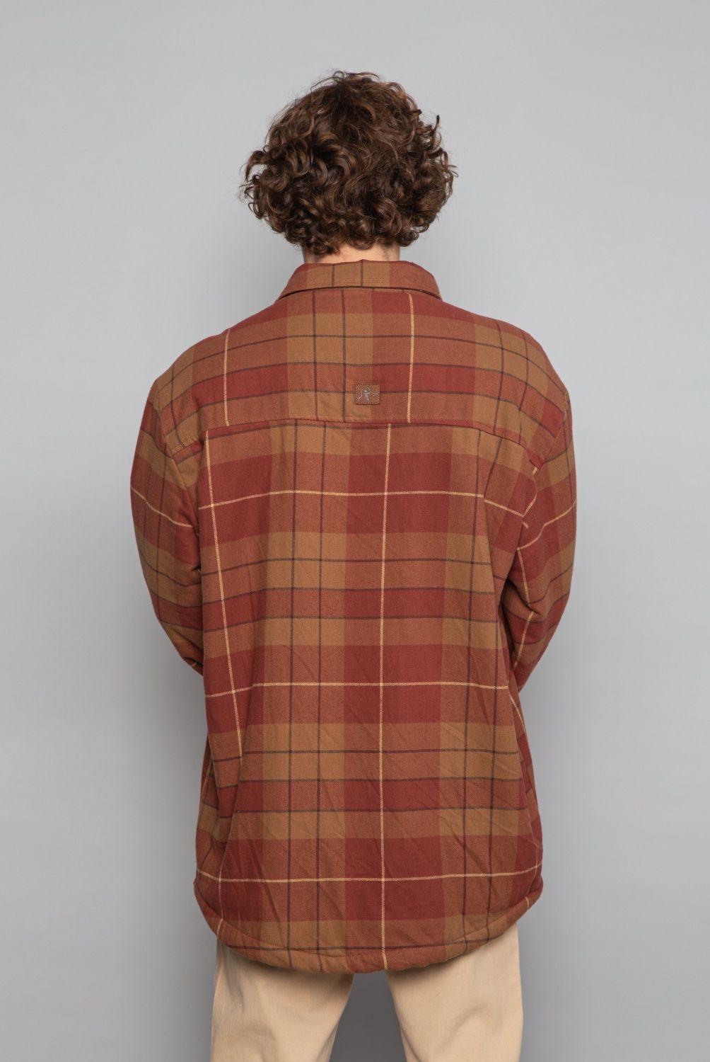KAYA UNITE - Camisa Casual Manga Larga Algodón Afranelado Hombre Kaya Unite