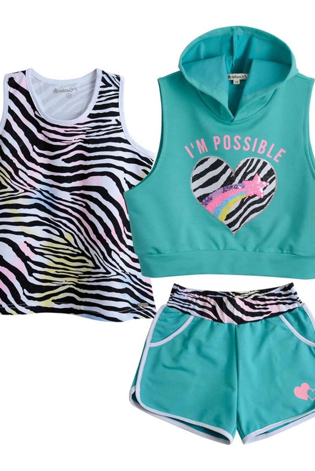 EXCEPTION - Conjunto Deportivo Niña 3 Piezas