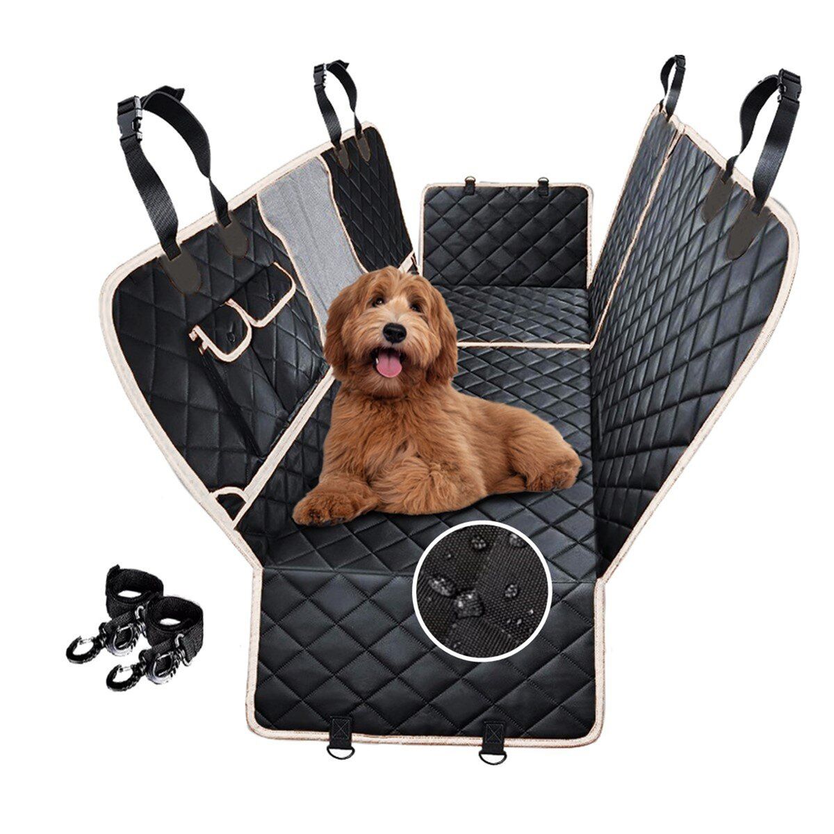 PETPAL - Lona Funda Protectora Cubre Asiento Auto Perros