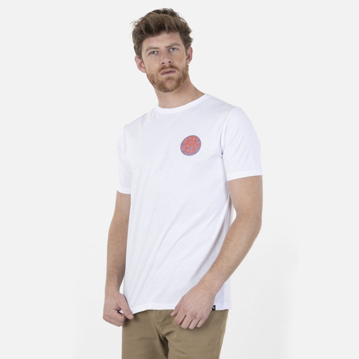 RIP CURL - Polera Manga Corta 6P283 Blanco