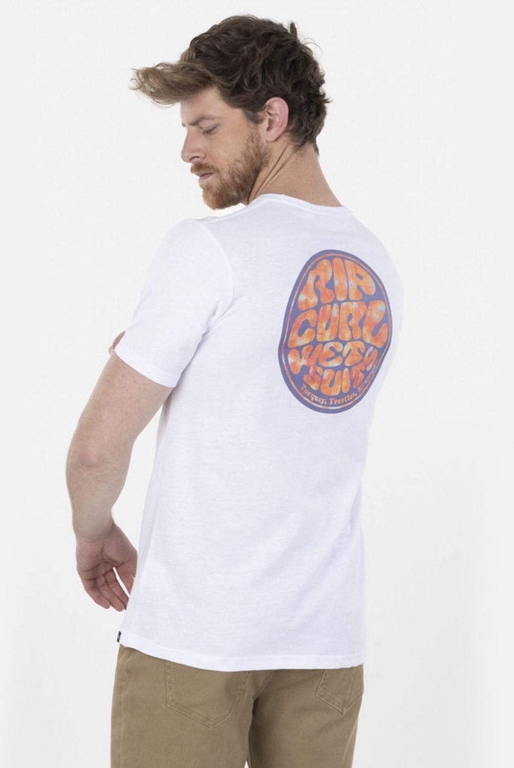 RIP CURL - Polera Manga Corta 6P283 Blanco