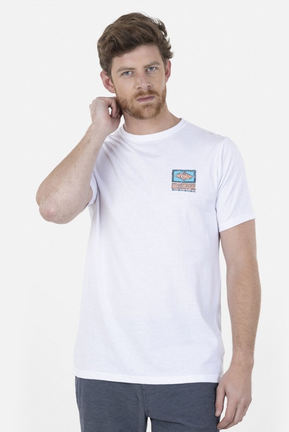 RIP CURL - Polera Manga Corta 6P282 Blanco