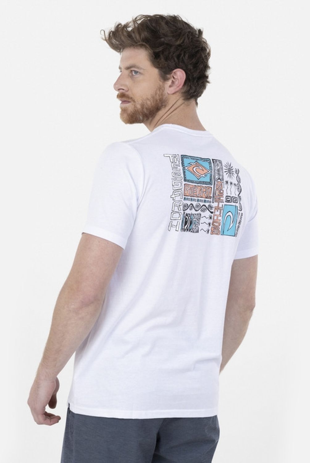 RIP CURL - Polera Manga Corta 6P282 Blanco