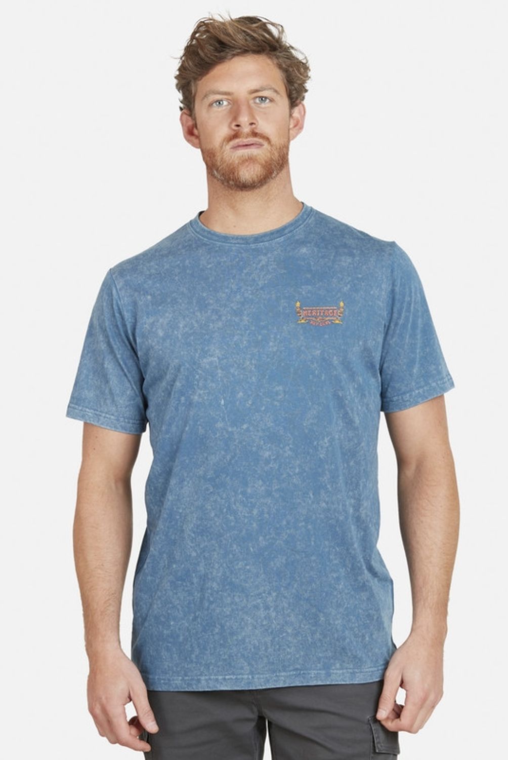 RIP CURL - Polera Manga Corta 6P277 Denim