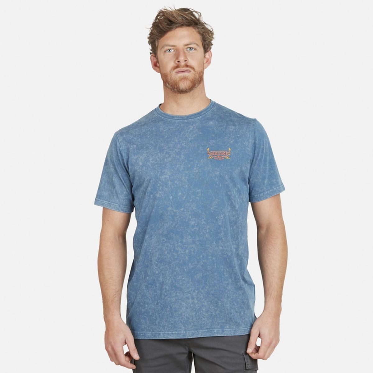 RIP CURL - Polera Manga Corta 6P277 Denim