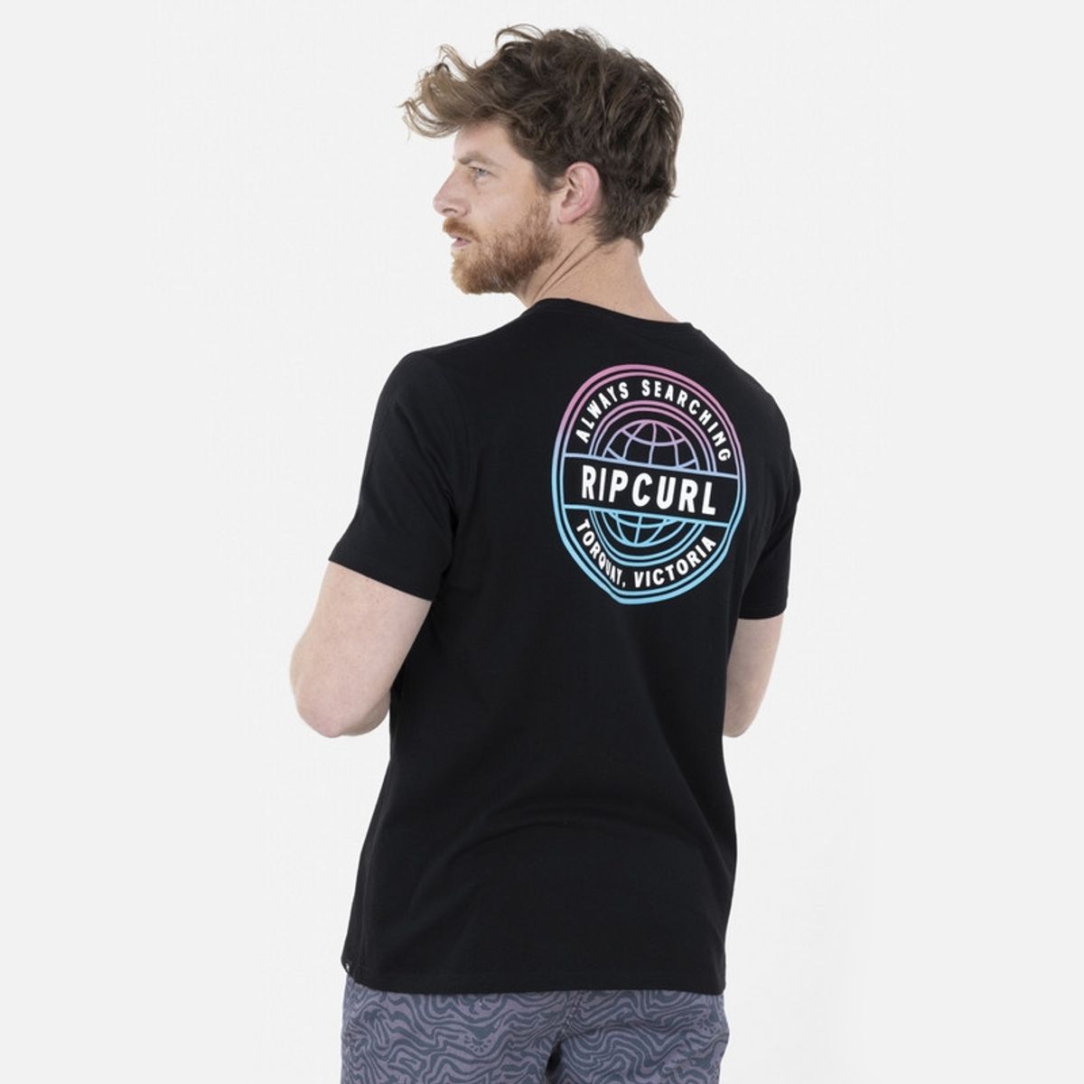 RIP CURL - Polera Manga Corta 6P276 Negro