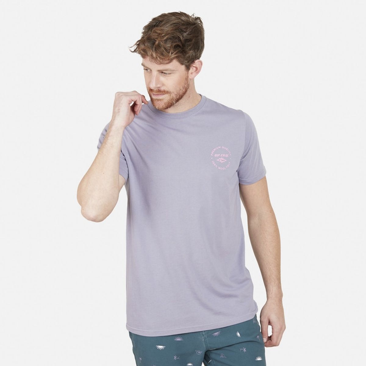 RIP CURL - Polera Manga Corta 6P266 Morado