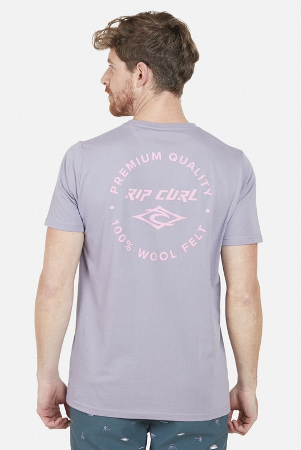 RIP CURL - Polera Manga Corta 6P266 Morado