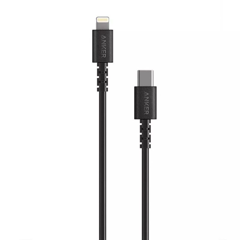 ANKER - Cable PowerLine Select USB-C a Lightning 0.9m Negro