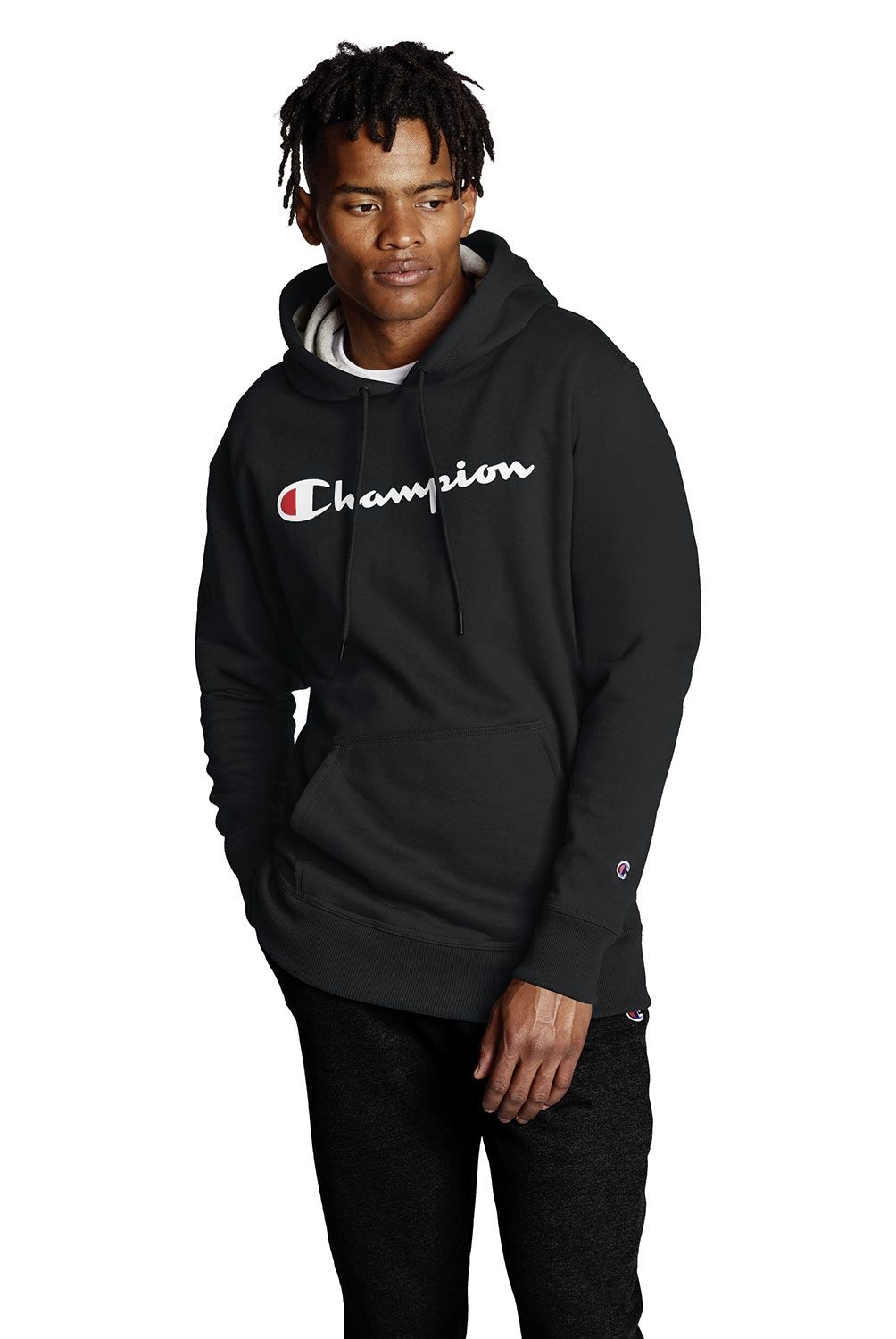 CHAMPION - Polerón Hoodie Algodón Hombre Champion