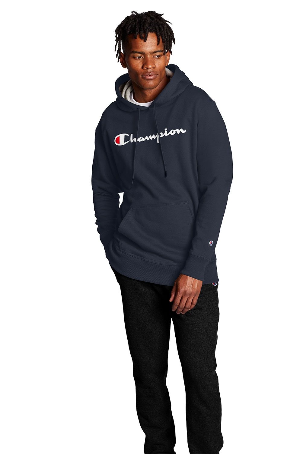 CHAMPION - Polerón Hoodie Algodón Hombre Champion