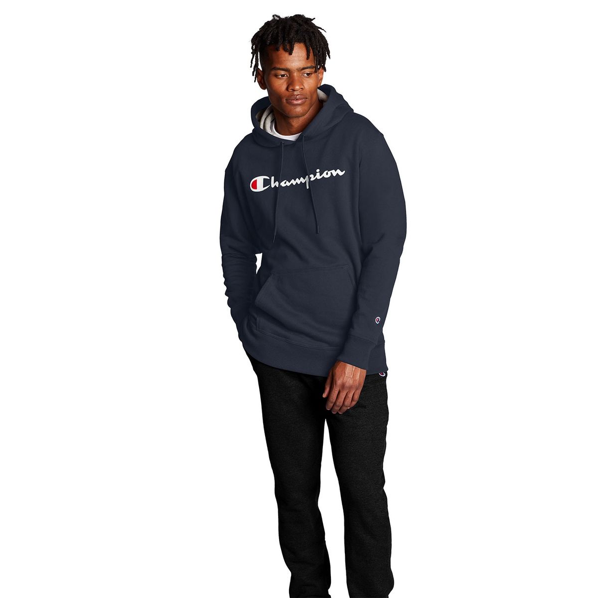 CHAMPION - Polerón Hoodie Algodón Hombre Champion