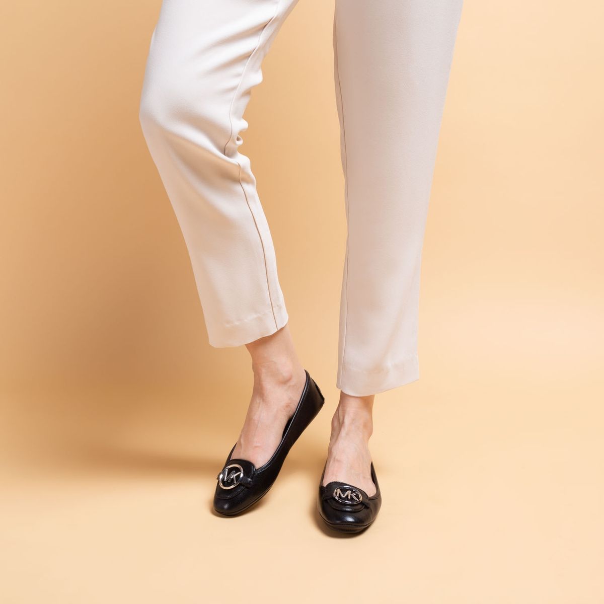 MICHAEL KORS - Ballerina Mujer Cuero Negro Michael Kors