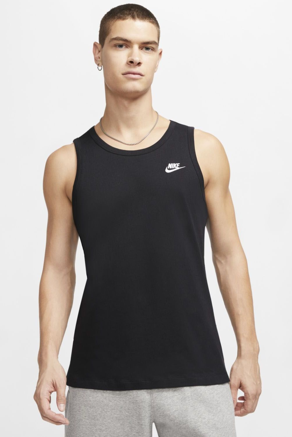 NIKE - Polera Musculosa Algodón Hombre Nike