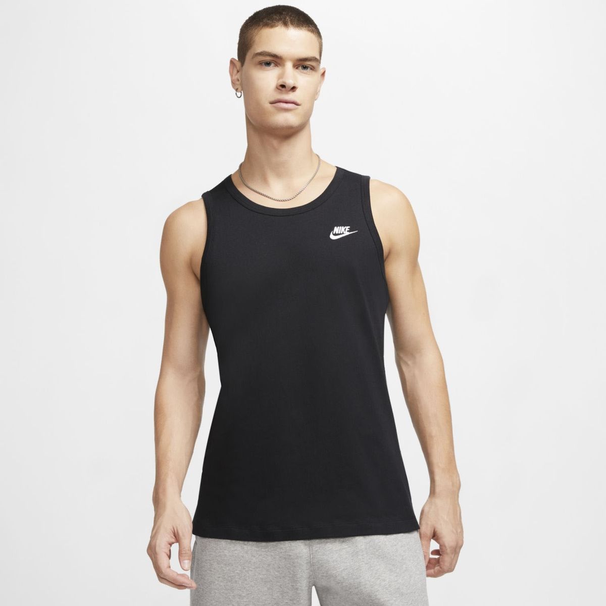 NIKE - Polera Musculosa Algodón Hombre Nike