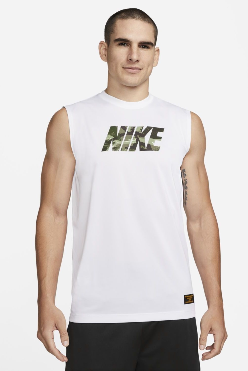 NIKE - Nike Poleras Manga Corta Algodón Hombre