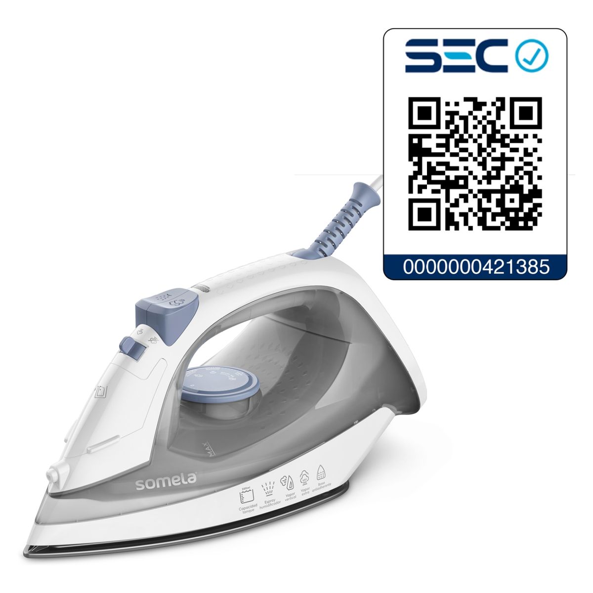 SOMELA - Plancha Vapor Somela SIR 10