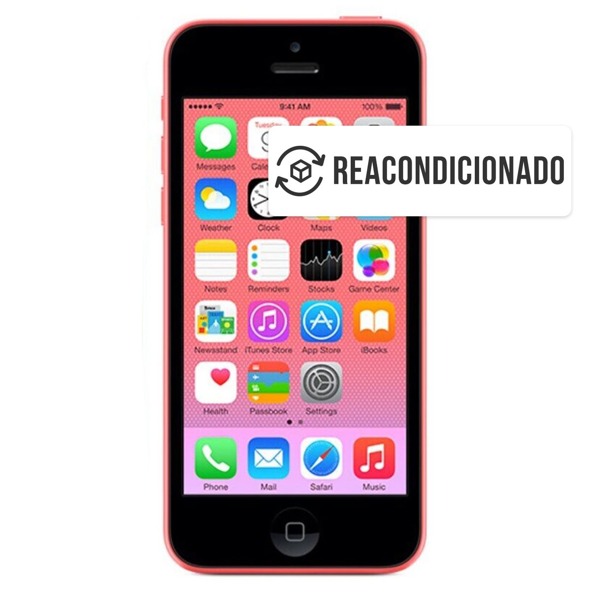 APPLE - Iphone 5C Rosa 16 Gb Reacondicionado