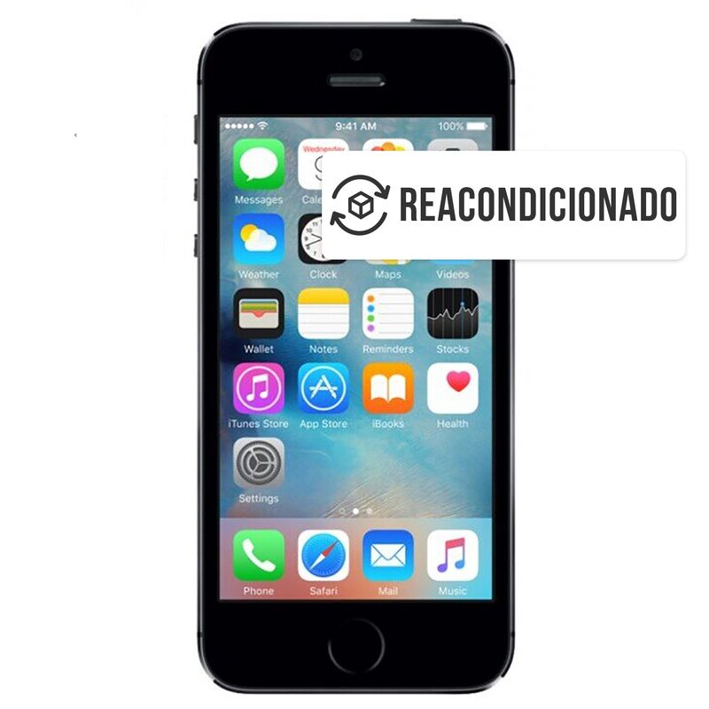 APPLE - Iphone 5S Gray 16 Gb Reacondicionado